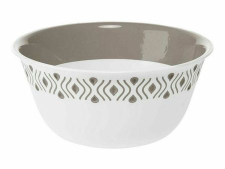 Bowl Stefanplast Tosca Beige Plastic 19 x 9 x 19 cm (12 Units) Hot on Sale