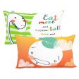 Cushion cover HappyFriday LITTLE W Multicolour 50 x 30 cm For Cheap