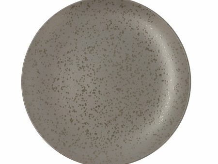 Flat plate Ariane Oxide Ceramic Grey (Ø 31 cm) (6 Units) Sale