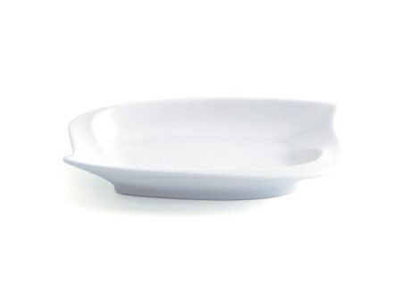 Plate Quid Gastro Fun Small White Ceramic 15,5 x 10 cm (12 Units) (Pack 12x) Fashion