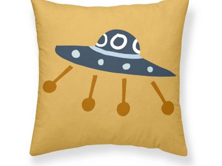 Cushion cover Kids&Cotton Dayton A White 50 x 50 cm Hot on Sale