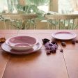 Deep Plate Quid Vita Peoni Ceramic Pink Ø 21,5 cm (12 Units) For Sale