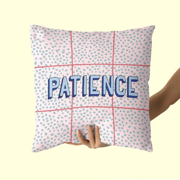 Cushion cover HappyFriday Aware Patience Multicolour 50 x 50 cm 2 Pieces Online