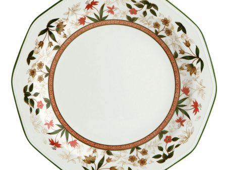 Serving Platter Queen´s By Churchill Assam Circular White Ceramic China crockery (3 Units) Hot on Sale