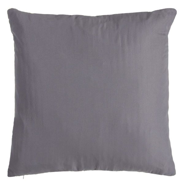 Cushion Grey 60 x 60 cm Squared Cheap