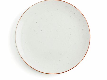 Flat plate Ariane Terra Ceramic Beige (Ø 29 cm) (6 Units) Cheap