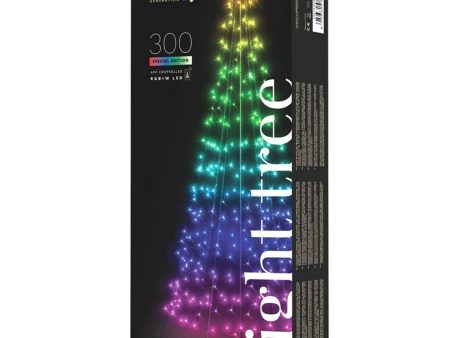 Wreath of LED Lights Twinkly TWP300SPP-BEU Christmas 36 W Multicolour 3,5 m 2 m Discount