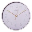 Wall Clock Alexandra House Living Pink Acrylic Plastic 38 x 5 x 38 cm For Sale