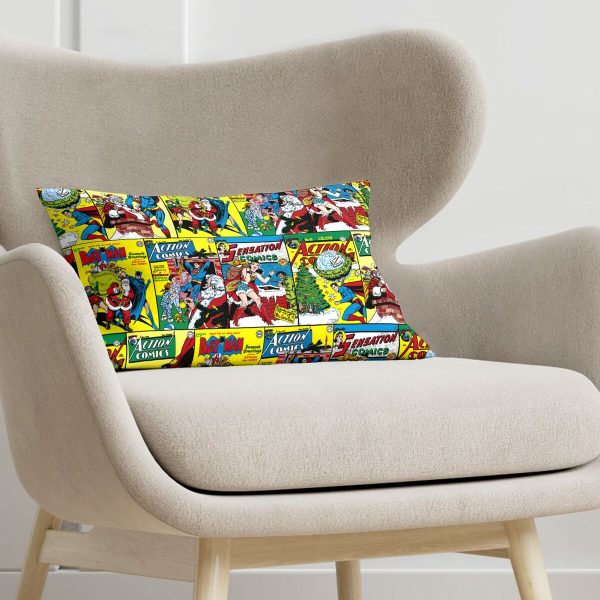 Cushion cover Superman Superman Comic C Multicolour 30 x 50 cm For Discount