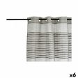 Curtain Stripes Dark grey 6 Units (140 x 0,1 x 260 cm) Discount