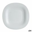 Flat plate Luminarc Carine Granit Grey Glass Ø 27 cm Online now