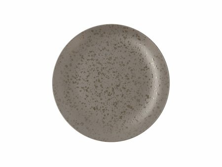 Flat plate Ariane Oxide Ceramic Grey (Ø 21 cm) (12 Units) Sale