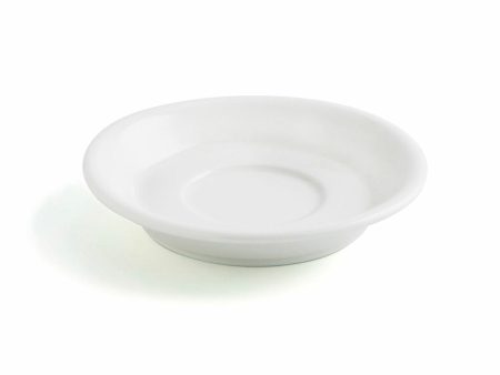 Underplate Ariane Prime White Ceramic Bowl (12 Units) For Sale