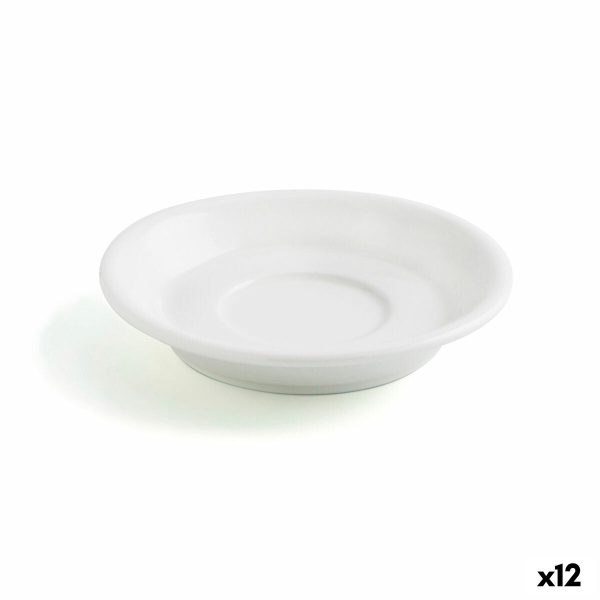 Underplate Ariane Prime White Ceramic Bowl (12 Units) For Sale