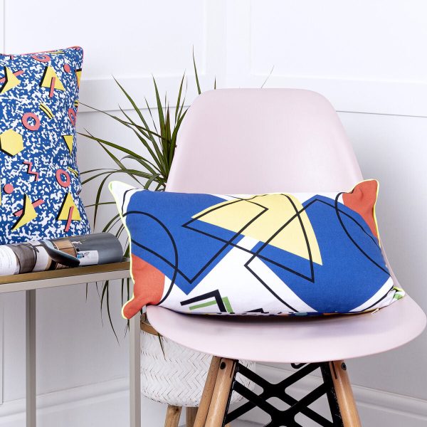 Cushion cover HappyFriday HF Living Memphis Multicolour 50 x 30 cm Cheap