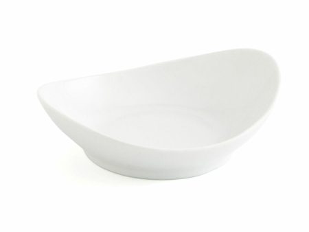 Snack tray Quid Gastro Fun White Ceramic 14 x 11 cm (12 Units) For Sale