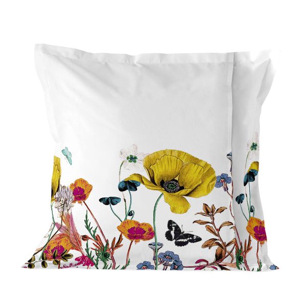 Pillowcase HappyFriday Birds of paradise Multicolour 60 x 60 cm Supply