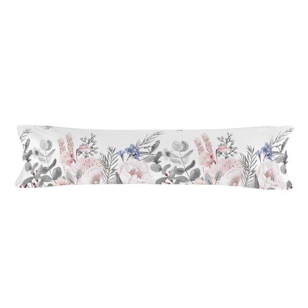 Pillowcase HappyFriday Delicate bouquet  Multicolour 45 x 155 cm For Cheap