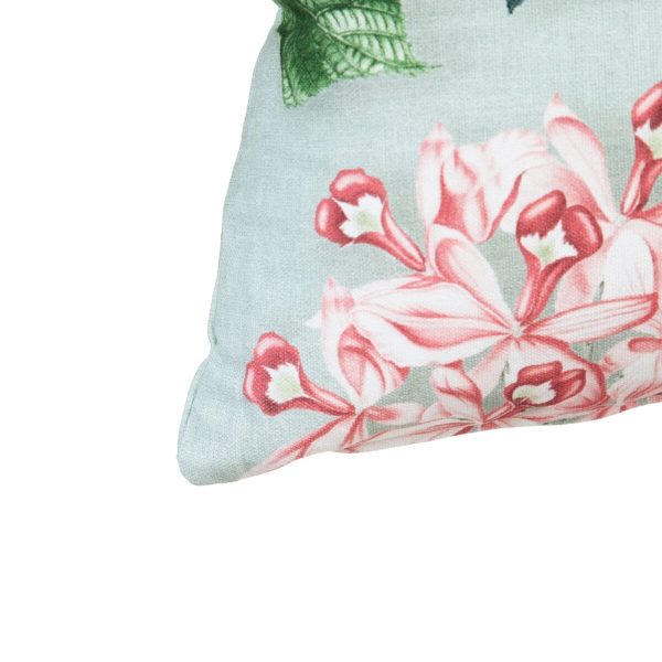 Cushion Turquoise Orchid 50 x 30 cm Online now