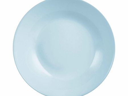 Deep Plate Luminarc Diwali Paradise Blue Glass 20 cm (24 Units) Fashion