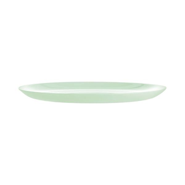 Flat Plate Luminarc Diwali Paradise Green Glass 25 cm (24 Units) Online now