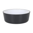 Bowl Inde Melamin White Black 600 ml 14 x 6 cm on Sale