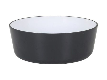 Bowl Inde Melamin White Black 600 ml 14 x 6 cm on Sale