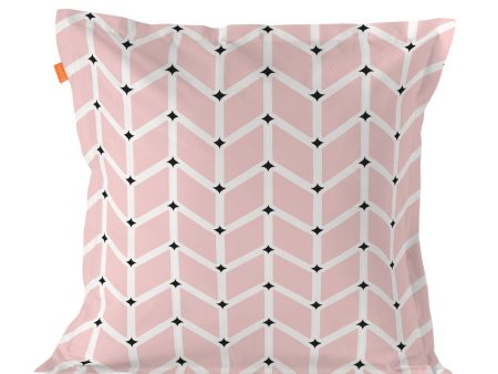 Cushion cover HappyFriday Blanc Blush Multicolour 60 x 60 cm For Cheap