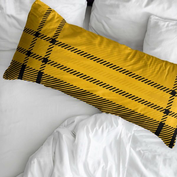 Pillowcase Harry Potter Hufflepuff Multicolour 175 Threads 80x80cm Fashion