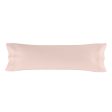 Pillowcase HappyFriday BASIC Light Pink 45 x 125 cm on Sale