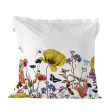 Pillowcase HappyFriday Birds of paradise Multicolour 60 x 60 cm Supply