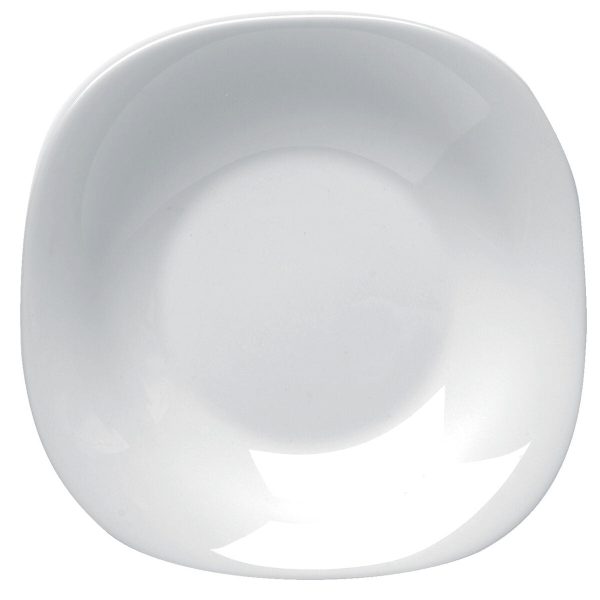 Deep Plate Bormioli Rocco Parma Glass (23 cm) (24 Units) Sale