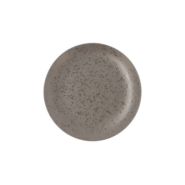 Flat plate Ariane Oxide Ceramic Grey (Ø 21 cm) (12 Units) Sale