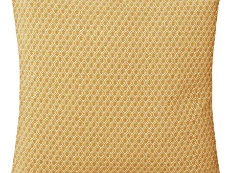 Cushion Atmosphera Otto Mustard (38 x 38 cm) Online now