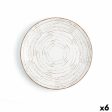 Flat plate Ariane Tornado Ceramic Bicoloured (Ø 27 cm) (6 Units) Discount