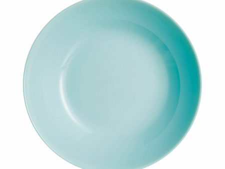 Deep Plate Luminarc Diwali Turquesa 20 cm Turquoise Glass (24 Units) Fashion