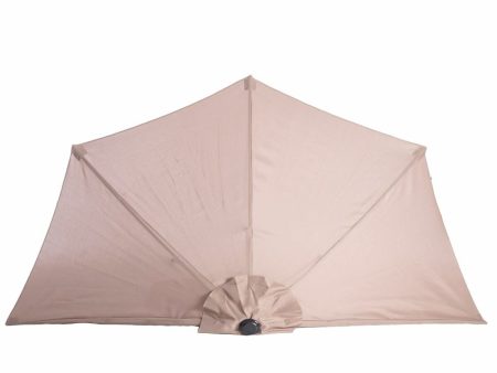 Sunshade 240 x 125 x 250 cm Taupe Aluminium Online now