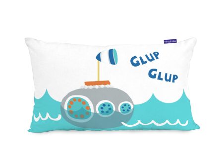 Cushion cover HappyFriday Moshi Moshi Sea Life Multicolour 50 x 30 cm Discount