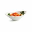 Serving Platter Quid Gastro Oval Ceramic White (21,5 x 12,5 x 7 cm) (6 Units) on Sale