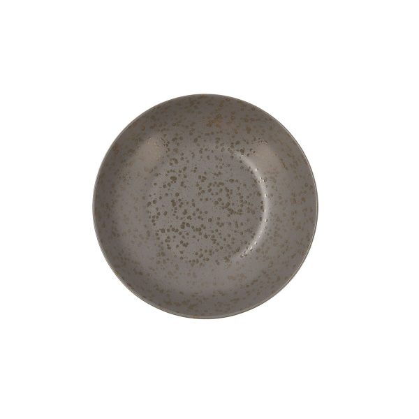 Deep Plate Ariane Oxide Ceramic Grey (Ø 21 cm) (6 Units) For Discount