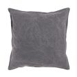 Cushion Dark grey 45 x 45 cm Sale