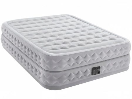 Inflatable Mattress Intex Queen Supreme Air-Flow Fiber-Tech 152 x 50,1 x 203 cm Online Hot Sale