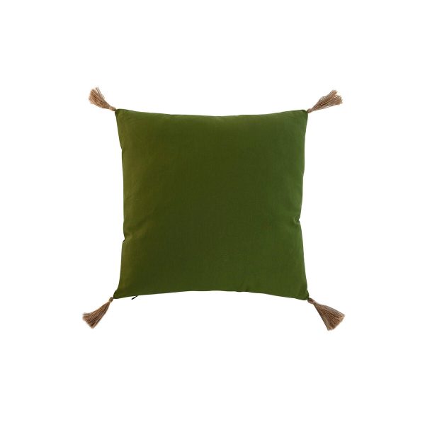 Cushion Home ESPRIT Green Boho 45 x 5 x 45 cm Online now