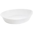 Serving Platter Luminarc Smart Cuisine Oval 32 x 20 cm White Glass (6 Units) Online Hot Sale