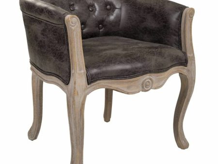 Armchair Alexandra House Living Grey Foam Rubber 61 x 71 x 61 cm Online