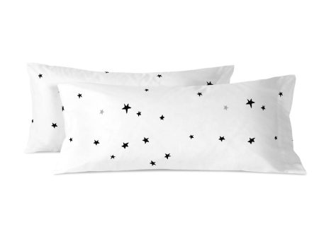 Pillowcase HappyFriday Blanc Constellation Multicolour 45 x 110 cm (2 Units) Online