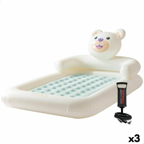 Inflatable Mattress Intex Junior Bear 114 x 10 x 178 cm 3 Units Online now