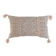 Cushion Home ESPRIT Cream Light Pink 50 x 15 x 30 cm Discount