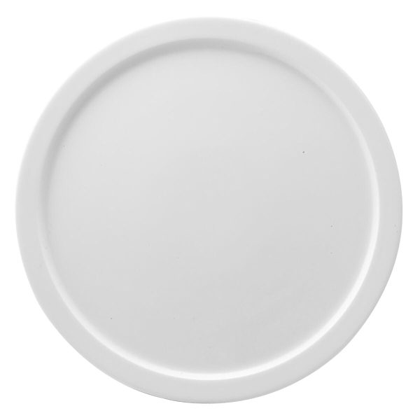 Pizza Plate Ariane Prime Ceramic White Ø 32 cm (6 Units) Online Hot Sale