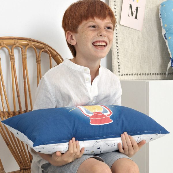 Cushion cover HappyFriday Le Petit Prince La nuit Multicolour 50 x 30 cm For Cheap